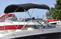 Photo of Sea Ray 175 Sport, 2007: Bimini Top, viewed from Starboard Rear 