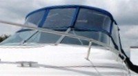 Sea Ray® 215 Express Cruiser Bimini-Side-Curtains-OEM-G0™ Pair Factory Bimini SIDE CURTAINS (Port and Starboard sides) zips to side of OEM Bimini-Top (not included) (NO front Visor, aka Windscreen, sold separately), OEM (Original Equipment Manufacturer) 