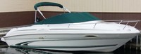 Sea Ray® 215 Express Cruiser Bimini-Top-Canvas-Zippered-Seamark-OEM-G0.6™ Factory Bimini Replacement CANVAS (NO frame) with Zippers for OEM front Visor and Curtains (Not included), OEM (Original Equipment Manufacturer)