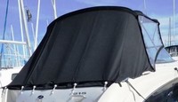 Sea Ray® 215 Weekender Bimini-Aft-Curtain-OEM-G1™ Factory Bimini AFT CURTAIN (slanted to Transom area, not vertical) with Eisenglass window(s) for Bimini-Top (not included), OEM (Original Equipment Manufacturer)