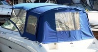 Sea Ray® 225 Weekender Camper-Top-Side-Curtains-OEM-G1.2™ Pair Factory Camper SIDE CURTAINS (Port and Starboard sides) with Eisenglass windows zip to OEM Camper Top and Aft Curtain (not included), OEM (Original Equipment Manufacturer)