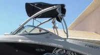 Photo of Sea Ray 230 Select Fission, 2008: Tower Bimini Top, viewed from Port Side 