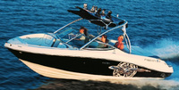 Photo of Sea Ray 230 Select Fission, 2008: (Factory OEM website photo), viewed from Port Side 