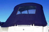 Bimini-Aft-Curtain-OEM-G1.7™Factory Bimini AFT CURTAIN (slanted to Transom area, not vertical) with Eisenglass window(s) for Bimini-Top (not included), OEM (Original Equipment Manufacturer)