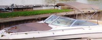 Photo of Sea Ray 260 Bowrider Select, 1997: Bimini Top, Bow Cover, viewed from Port Front 