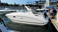 Photo of Sea Ray 260 Sundancer Arch, 2012: Bimini Top, Sunshade Top, Camper Top, viewed from Port Side 
