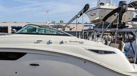 Photo of Sea Ray 260 Sundancer Bimini Top, 2015: Bimini Top in Boot, Camper Top in Boot, viewed from Port Side 