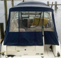 Photo of Sea Ray 260 Sundancer NO Arch, 2010: Camper Top, Camper Side and Aft Curtains, Rear 