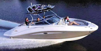 Photo of Sea Ray 260 Sundeck, 2007: Factory Watersports Tower Bimini Top 