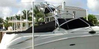 Photo of Sea Ray 270 Amberjack, 2006: Cockpit Cover, viewed from Starboard Side 