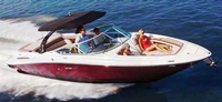 Photo of Sea Ray 270 SLX Arch, 2012: Tower Forward Top, Bimini Aft Tower Bimini, viewed from Starboard Front 