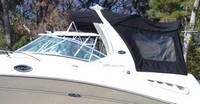 Photo of Sea Ray 275 Sundancer Arch, 2008: Bimini Top, Sunshade, Camper Top, Camper Top, Side Curtains, viewed from Port Side 