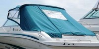 Bimini-Aft-Curtain-OEM-G0.5™Factory Bimini AFT CURTAIN (slanted to Transom area, not vertical) with Eisenglass window(s) for Bimini-Top (not included), OEM (Original Equipment Manufacturer)