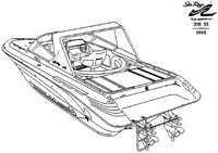 Photo of Sea Ray 310 Sun Sport Arch, 1995: Parts Manual Sketch 