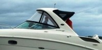 Photo of Sea Ray 310 Sundancer, 2010: Hard-Top, Visor, Side Curtains, Sunshade Top, viewed from Port Side 