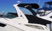 Photo of Sea Ray 330 Sundancer, 2014: Hard-Top, Sunshade Top, Cockpit Cover, viewed from Port Rear 