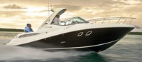 Photo of Sea Ray 330 Sundancer, 2014: Hard-Top, viewed from Starboard Side Sea Ray (Factory OEM website photo) 