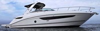 Photo of Sea Ray 350 Sundancer, 2013: Hard-Top Sundshade Top, viewed from Starboard Side 