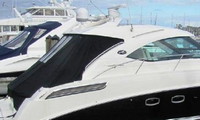 Photo of Sea Ray 470 Sundancer, 2011: Hard-Top Aft Curtain Set, viewed from Starboard Side 