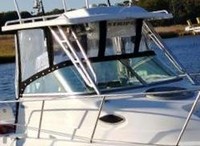Photo of Seaswirl Striper 2301WA, 2006: Hard-Top, Connector, Side Curtains, viewed from Starboard Front 