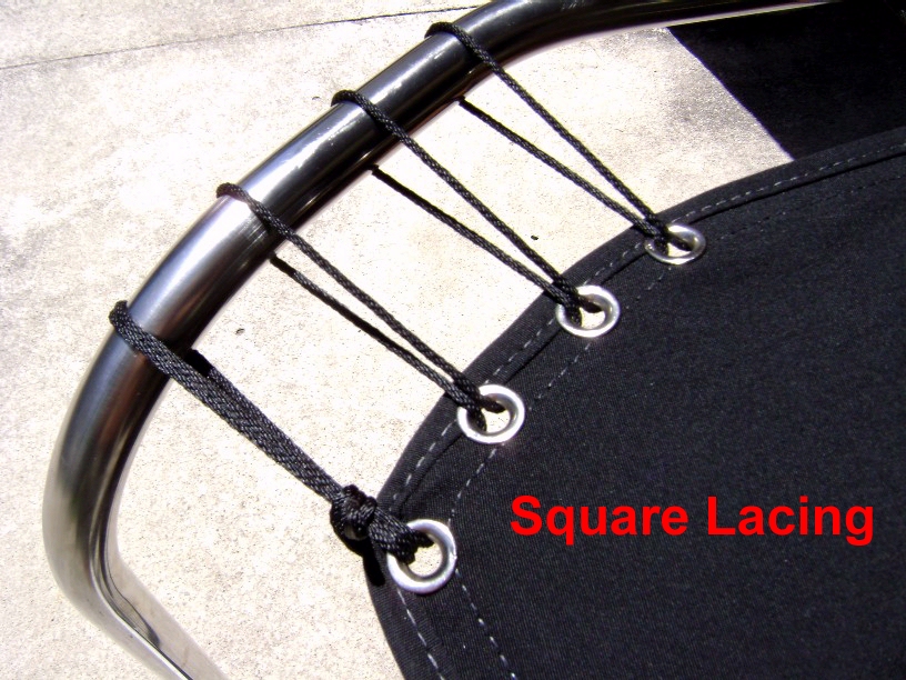 Square Lacing on Shadow&trade;