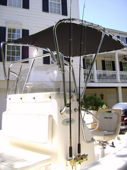 Picture of T-Topless&trade; Shadow&trade; with Rods in Console Rod Holders