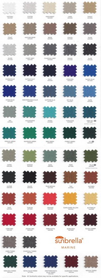 Sunbrella® Color Swatches
