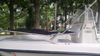 T-Topless-Narrow™Narrow-width (27-31' width) T-Topless(tm) patent-pending, stainless steel, lighted, folding T-Top