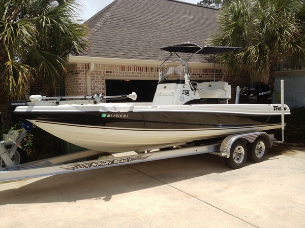 T-Topless&trade; on Triton 220LTS with Rear Leags Attached to Seat