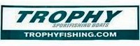 Trophy® logo on boat Trophy®