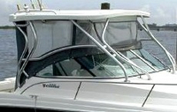 Photo of Wellcraft Coastal 232, 2006: Hard-Top, Connector, Side and Aft Curtains, viewed from Starboard Side 