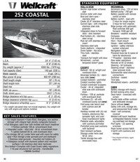Photo of Wellcraft Coastal 252, 2008: Product Information Guide 1 