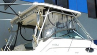 Photo of Wellcraft Coastal 270, 2008: Hard-Top, Front Connector, Side Curtains, viewed from Starboard Rear 