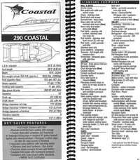 Photo of Wellcraft Coastal 290, 2001: Product Information Guide 1 