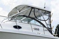 Photo of Wellcraft Coastal 290, 2006: Hard-Top, Front Connector, Side Curtains, Aft-Drop-Curtain, viewed from Port Front 