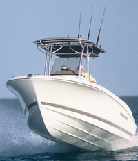 Photo of Wellcraft Fisherman 232, 2008: T-Top (Factory OEM website photo), Front 