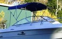 Photo of Wellcraft Sportsman 210, 2003: Bimini Top, viewed from Starboard Front 